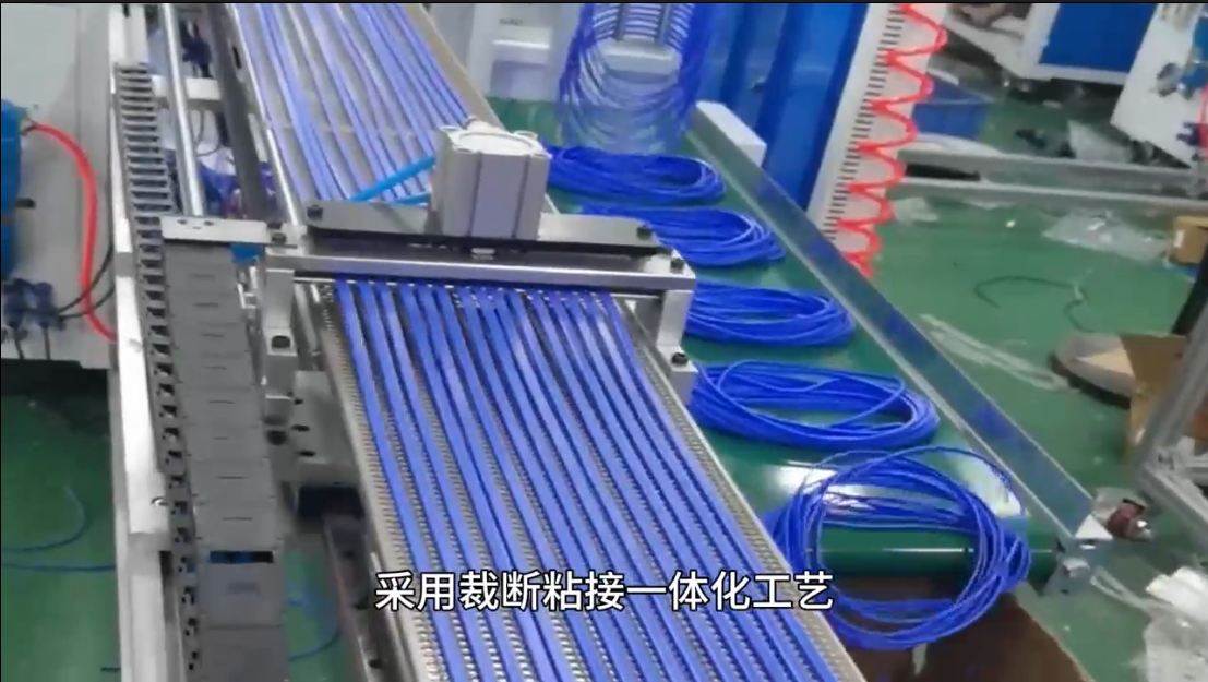 「視頻」全自動硅膠密封圈裁斷粘接一體機，解放生產(chǎn)力！