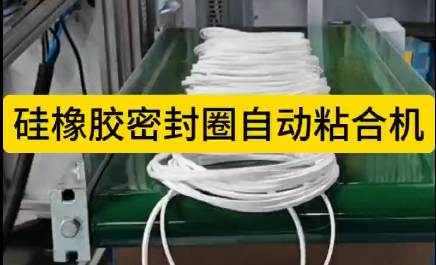 「視頻」硅橡膠密封圈自動(dòng)粘合機(jī)，閃亮升級(jí)！